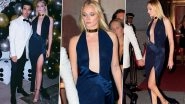 Yo or Hell No! Sophie Turner Picks a Black Deep Cut Neckline Gown by Alexandre Vauthier for Joe Jonas' Birthday Bash
