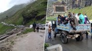 Himachal Pradesh Rains: 400 Tourists Stuck Between Keylong & Sissu Areas of Lahaul-Spiti District Due to Landslides; 150 Rescued
