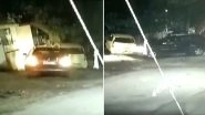 Woman Driver Hits Parked Cars Repeatedly in Pune's Ram Nagar Area, Case Registered; Watch Video