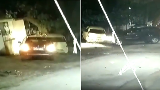 Woman Driver Hits Parked Cars Repeatedly in Pune's Ram Nagar Area, Case Registered; Watch Video