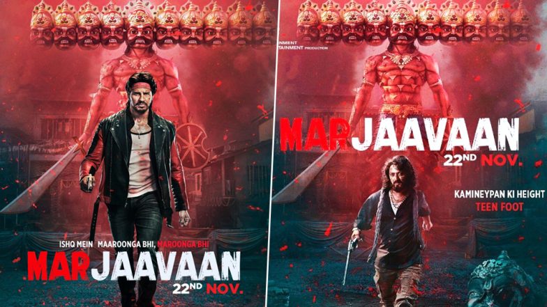 Marjaavaan First Look: Sidharth Malhotra Will Fight a Three Feet Tall Riteish Deshmukh in Milap Zaveri's Next