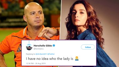 Herschelle Gibbs Shares Alia Bhatt’s GIF But Has No Clue Who She is; The Raazi Star Responds With A Quirkier GIF!