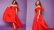 Yo or Hell No: Sonam Kapoor in an Off-Shoulder Maxi Dress by Georges Hobeika for The Zoya Factor Trailer Launch
