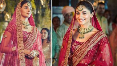 Alia Bhatt Turns into a Gorgeous Bride for a Commercial and We Can't Take Our Eyes Off Her (Watch Video)