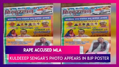 BJP Leader Puts Unnao Rape Accused MLA Kuldeep Sengar's Photo In An Ad On Independence Day