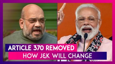 Article 370:  Ways In Which Scrapping The Bill Changes Jammu & Kashmir