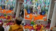 Janmashtami 2019: Shivraj Singh Chouhan Offers Prayers at Radha Krishna Temple in Bhopal