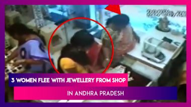 Andhra Pradesh: Three Women Flee With Jewellery From Shop In Srikakulam, Act Caught On CCTV Camera