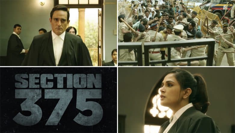 Section 375 Movie Review: Akshaye Khanna and Richa Chadha’s Courtroom ...