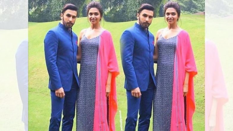 Fans Speculate Deepika Padukone’s Baby Bump As She Poses with Hubby Ranveer Singh – View Pic