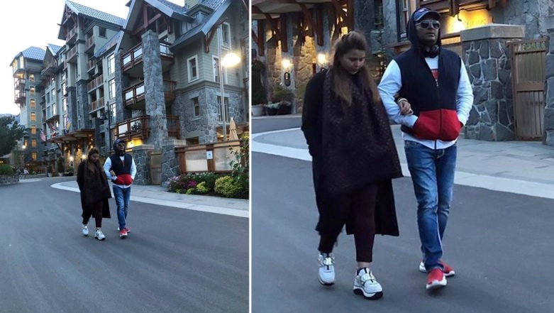Kapil Sharma and Wife Ginni Chatarth in Canada