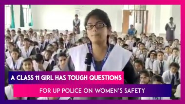 Unnao Rape Case: School Girl In Barabanki Has Some Tough Questions for UP Police on Women Safety