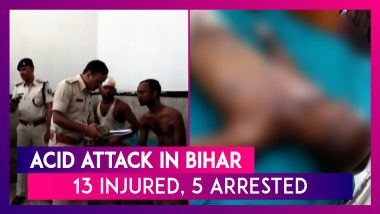 Acid Attack Injures 13 People Of A Family In Bihar’s Vaishali, Five Arrested In The Case