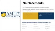 Amity University Website Hacked! Placement Page Asks for $5000 for Jobs at Pornhub.com, Xvideos.com and Porn.com