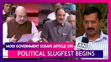 Article 370 Abrogated For Jammu & Kashmir, BJP Govt's Decision Gets Support From Unlikely Quarters