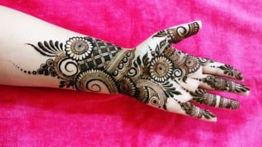 Latest Mehndi Designs for Eid Al-Adha 2019: Arabic Mehandi Patterns to Indian Henna Designs, Here Are Simple Mehndi Types to Apply on Bakrid