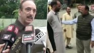 Ghulam Nabi Azad's 'Money Power' Jibe on NSA Ajit Doval's Lunch With Locals in Kashmir's Shopian; Watch Video