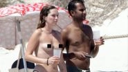 Camila Cabello and Shawn Mendes Have Competition! Topless Aziz Ansari and Serena Campbell Take a PDA-Packed Stroll by the Ocean in Spain