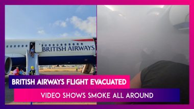 British Airways Flight Evacuated As Technical Glitch Fills The Cabin With Smoke