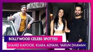 Bollywood Celebs Spotted: Shahid Kapoor, Kiara Advani, Varun Dhawan & Others Seen In The City