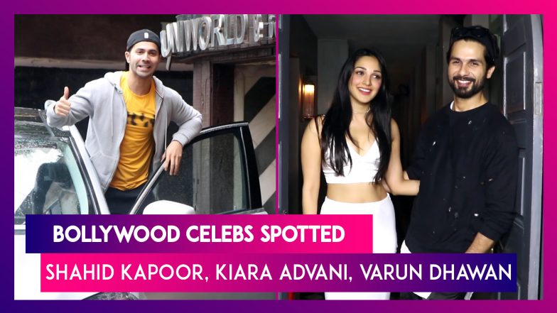 Bollywood Celebs Spotted: Shahid Kapoor, Kiara Advani, Varun Dhawan & Others Seen In The City