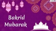 Happy Eid al-Adha 2019 Wishes: WhatsApp Stickers, Bakra Eid Mubarak GIF Images, Greetings, SMS, Shayari, Messages to Send on Bakrid