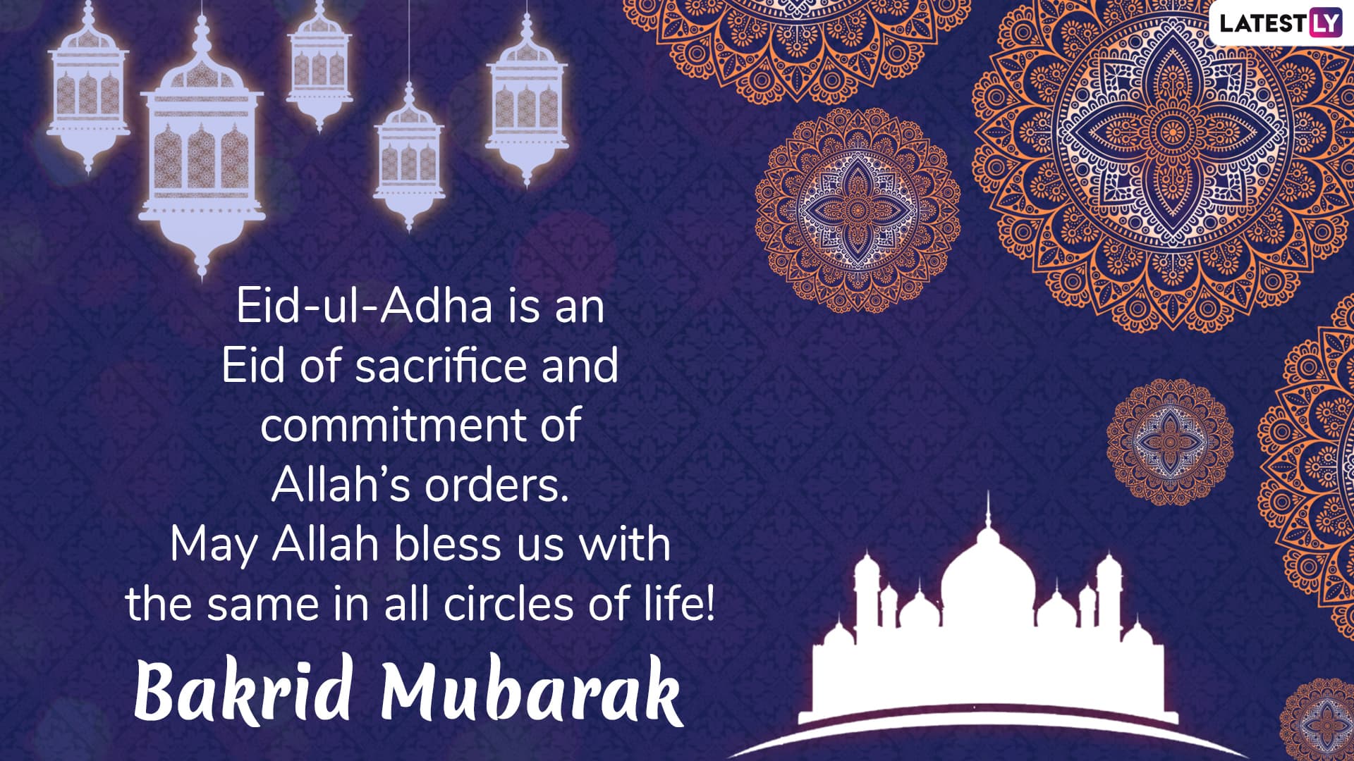 Happy Eid al-Adha 2019 Wishes: WhatsApp Stickers, Bakra Eid Mubarak GIF ...