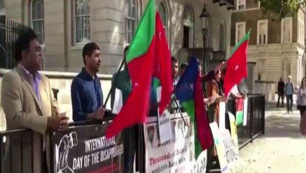 Baloch Hold Anti-Pakistan Protest to Demand Release of Disappeared Activists Baloch Hold Anti-Pakistan Protest to Demand Release of Disappeared Activists