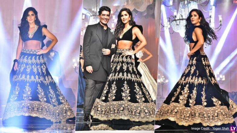 Lakme Fashion Week 2019: Katrina Kaif Looks Enchanting in a Black Ensemble as She Walks the Ramp for Manish Malhotra's Opening Show at LFW Winter/Festive Edition (View Pics) Lakme Fashion Week 2019: Katrina Kaif Looks Enchanting in a Black Ensemble as She Walks the Ramp for Manish Malhotra's Opening Show at LFW Winter/Festive Edition (View Pics)