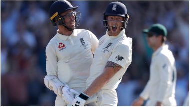 Sensational Ben Stokes Single-Handedly Drags England to Victory in 3rd Ashes 2019 Test; Twitter Bows Down to Another Majestic Innings From their 'Hero'