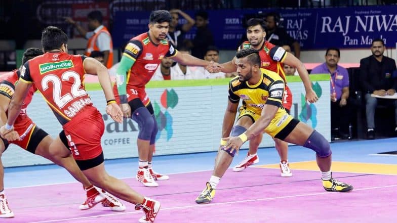 Jaipur Pink Panthers vs Bengaluru Bulls PKL 2019 Match Free Live Streaming and Telecast Details: Watch JAI vs BEN, VIVO Pro Kabaddi League Season 7 Clash Online on Hotstar and Star Sports Jaipur Pink Panthers vs Bengaluru Bulls PKL 2019 Match Free Live Streaming and Telecast Details: Watch JAI vs BEN, VIVO Pro Kabaddi League Season 7 Clash Online on Hotstar and Star Sports