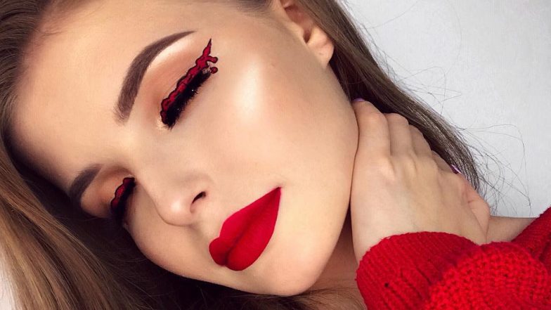 Blood Dripping Eyeliner Is Everybody's New Favourite Look for Halloween 2019 and It Is HORRIFYING!