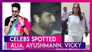 Celebs Spotted: Alia Bhatt, Ayushmann Khurrana, Vicky Kaushal & Others Seen In The City