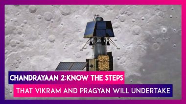 Chandrayaan-2 Inserted In To Moon’s Orbit: Here Are The Steps Pragyan & Vikram Will Now Undertake