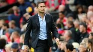 Chasing Liverpool, Manchester City Requires Lot of Hard Work, Says Chelsea Manager Frank Lampard