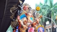 Chinchpokli Cha Chintamani Aagman Sohala 2019 to be Held Today: Live Streaming, Venue And Celebrations Related to Lord Ganesha Procession in Mumbai
