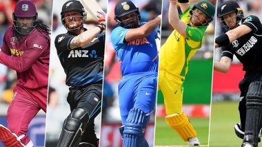 Most Sixes in T20 Internationals: Here's a List of Top 10 Batsmen With Highest Number of Sixes in Twenty20 Format