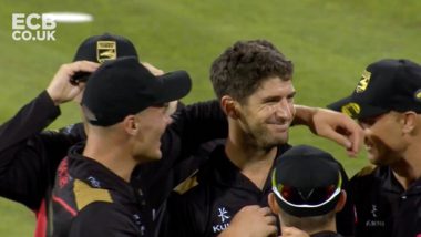 Colin Ackermann Takes Seven Wickets Against Birmingham Bears to Set New T20 Record in T20 Blast 2019