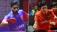 Ultimate Table Tennis 2019: Dabang Delhi Thrash Chennai Lions in the Last League Clash, to Face U Mumba in 1st Semifinal