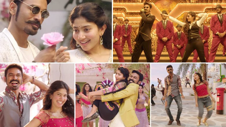 WHOA! Dhanush and Sai Pallavi’s Song Rowdy Baby from Maari 2 Cross 600 Million Views on YouTube