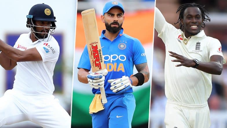 Cricket Week Recap: From Jofra Archer's Dream Test Debut to Dimuth Karunaratne's Match-Winning Ton to Virat Kohli's Carnage, A Look At Finest Individual Performances Cricket Week Recap: From Jofra Archer's Dream Test Debut to Dimuth Karunaratne's Match-Winning Ton to Virat Kohli's Carnage, A Look At Finest Individual Performances