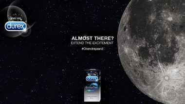 Condom Brand Durex India Tweets ‘Extend the Excitement, Almost There’ Ad As Chandrayaan 2 Nears Moon (View Pic)
