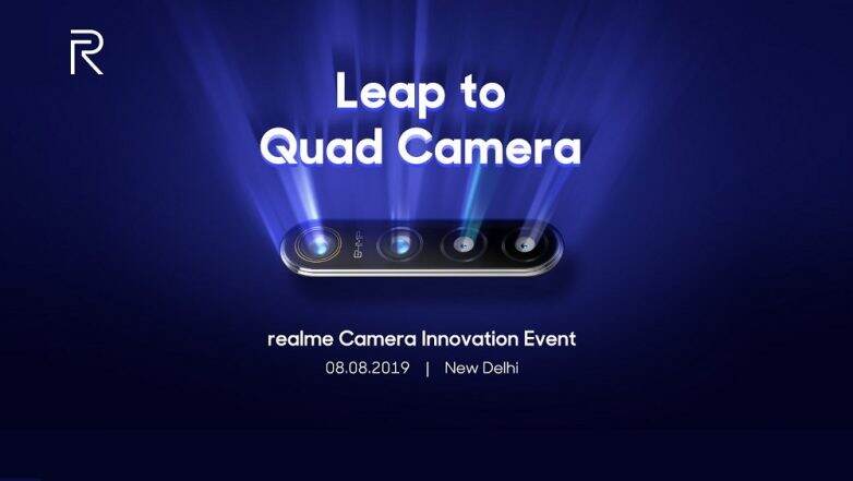 Realme To Unveil New Smartphone With 64MP Primary Camera on August 8