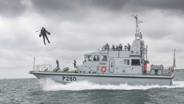 British Inventor Richard Browning Successfully Conducted Test of Jetpack Suit