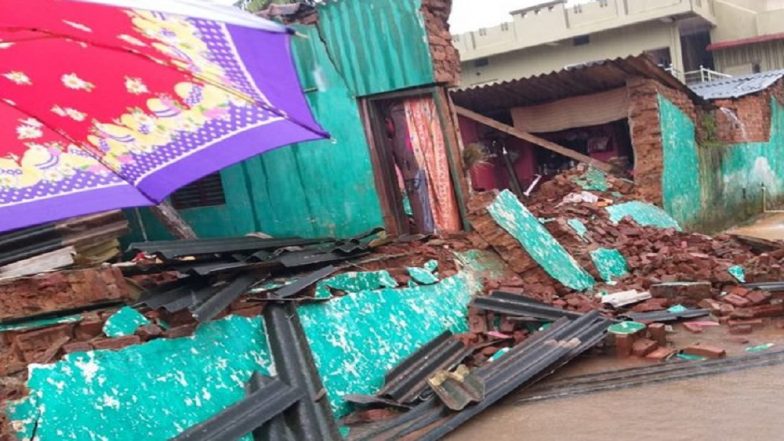 Chhattisgarh Rains: Wall Collapses in Jagdalpur After Heavy Rainfall, Two Dead