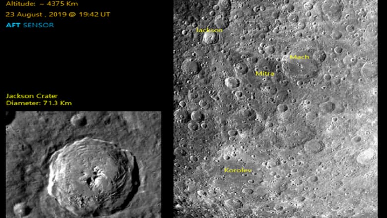 Chandrayaan 2 Captures Fresh Images of Craters on Moon's Surface; ISRO Releases Photos