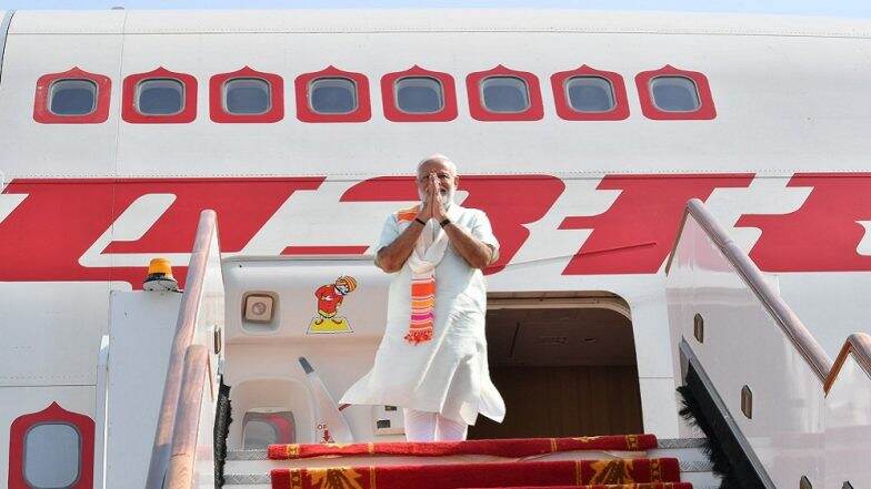 Prime Minister Narendra Modi Emplanes for France to Attend G7 Summit in Biarritz, Will Speak on Global Issues Prime Minister Narendra Modi Emplanes for France to Attend G7 Summit in Biarritz, Will Speak on Global Issues