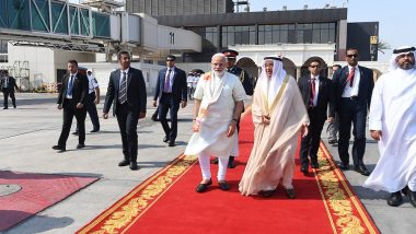 Prime Minister Narendra Modi Launches USD 4.2 Million Redevelopment Project of 200-Year-Old Lord Sri Krishna Temple in Bahrain