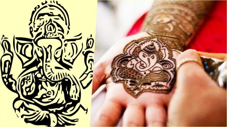 Last Minute Mehndi Designs For Ganesh Chaturthi 21 Simple Arabic Mehndi Design And Latest Indian Henna Patterns To Apply On Hands For Ganesotsav Watch Video Tutorials Latestly