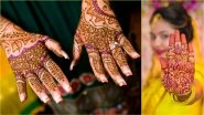 Easy Mehndi Designs for Kajari Teej 2019: Latest Arabic Mehandi Patterns and Simple Indian Henna Designs to Apply on Badi Teej or Satudi Teej (View Images and Videos)